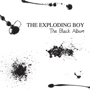 The Exploding Boy - The Black Album omslag. Klicka för större version.